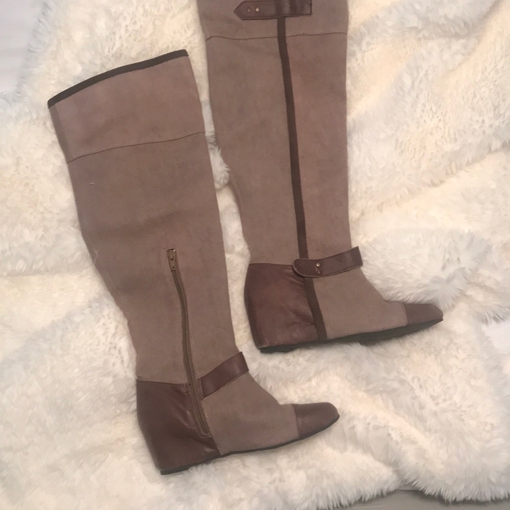 Joyfolie wedge boot